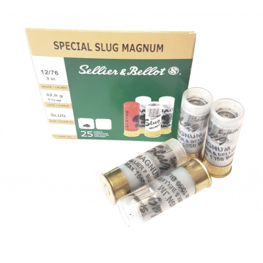 S&B 12/76  Special slug Magnum /32g