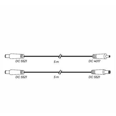 ICU CLOM externý kábel fotopasca/solar 5m