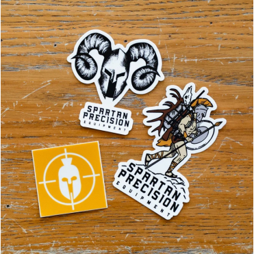 Spartan nálepky