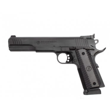 Schmeisser Hugo 1911 6" (9mm Luger) Black