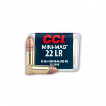 CCI .22LR Mini-Mag HP 40gr/2,59g Cooper-Plated RN