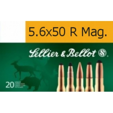 Náboje Sellier & Bellot  5,6x50 R Mag SP 3,24g