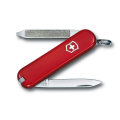 Victorinox vreckový nôž ESCORT, červený s krúžkom